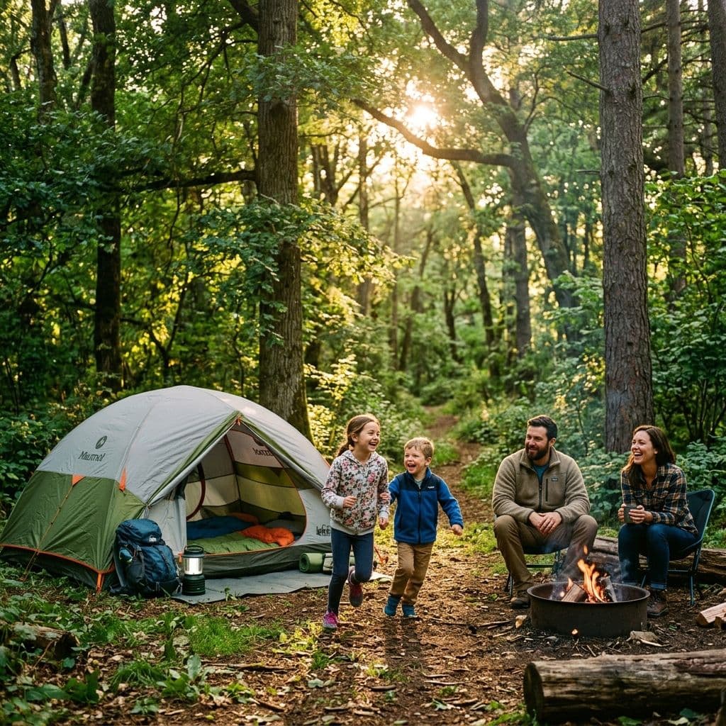 5 Consejos para acampar con niños